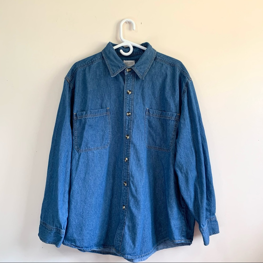 Cache Creek Button Down Jean Shirt